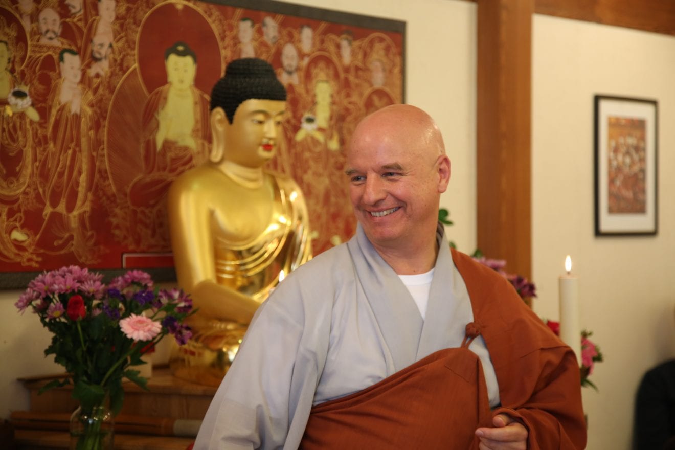 Zen Master Chong An Sunim Returns to OZS