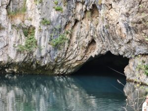 the source of the river Buna